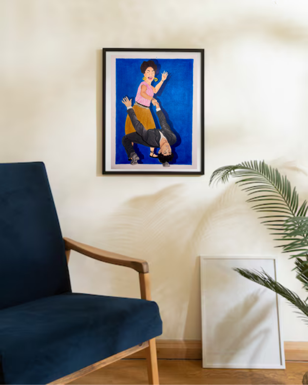 8X11 PRINT — BUILDING CASTLES IN THE SKY