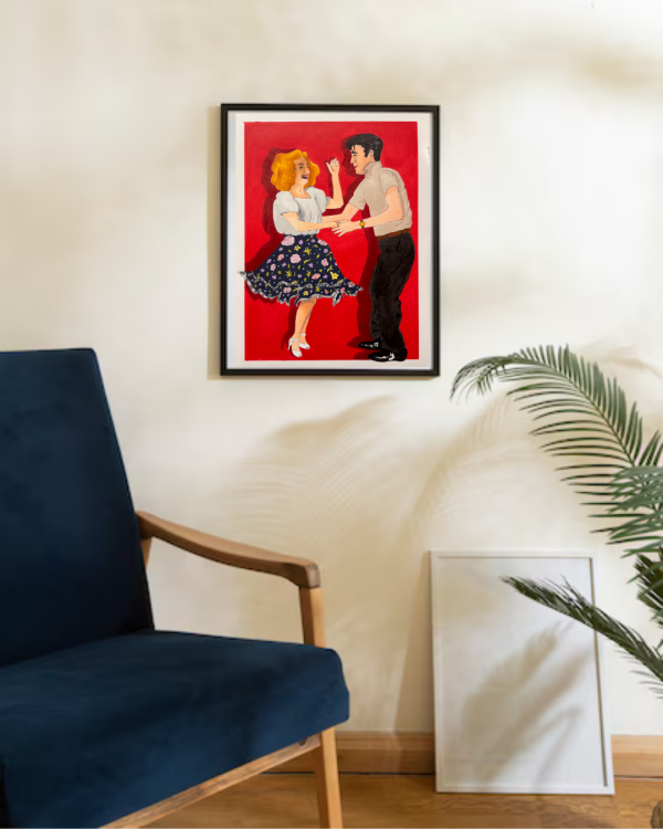 8X11 PRINT — 
NO TIME FOR TEARS
